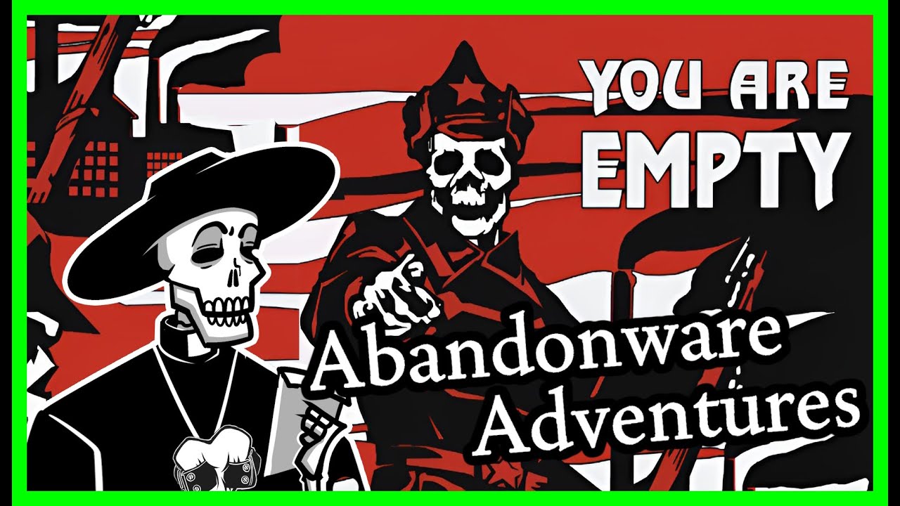 Abandonware Adventures: You Are Empty (also unfortunate spacemen collab)
