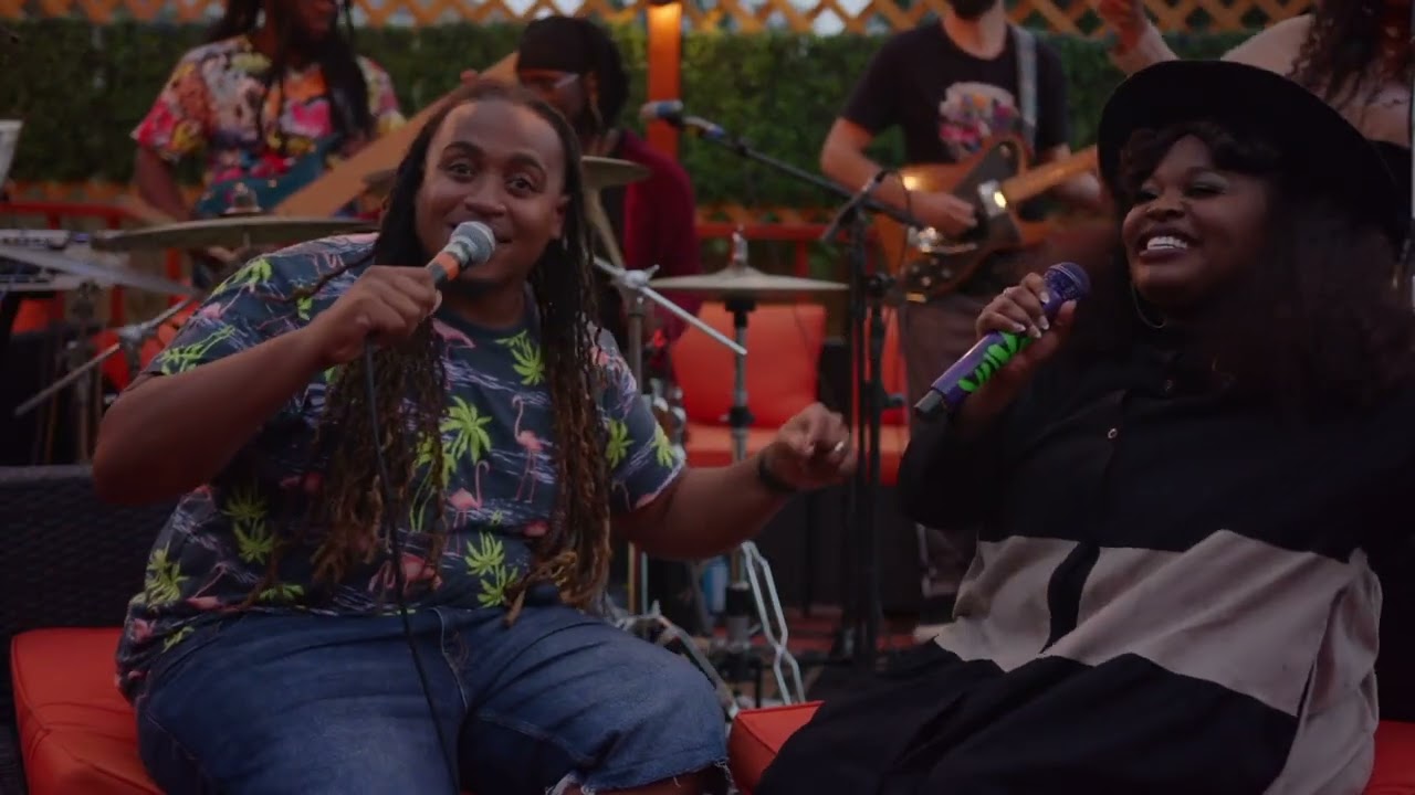 Tank and the Bangas - Cafe du Monde ft. Trombone Shorty (Backyard Session) (Remastered)