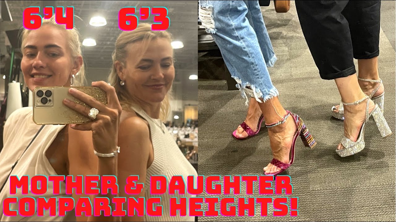 Trying High Heels Part 5 With Dasha’s Mom / Mother & Daughter Edition 👠