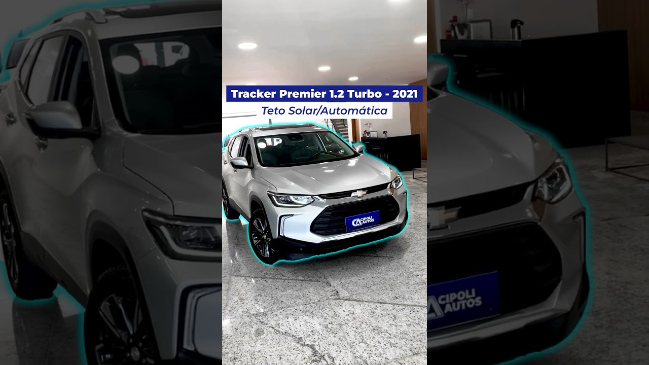 🔹Teto solar, conforto e tecnologia: Tracker Premier 1.2 turbo - 2021? #carros #tracker #tetosolar