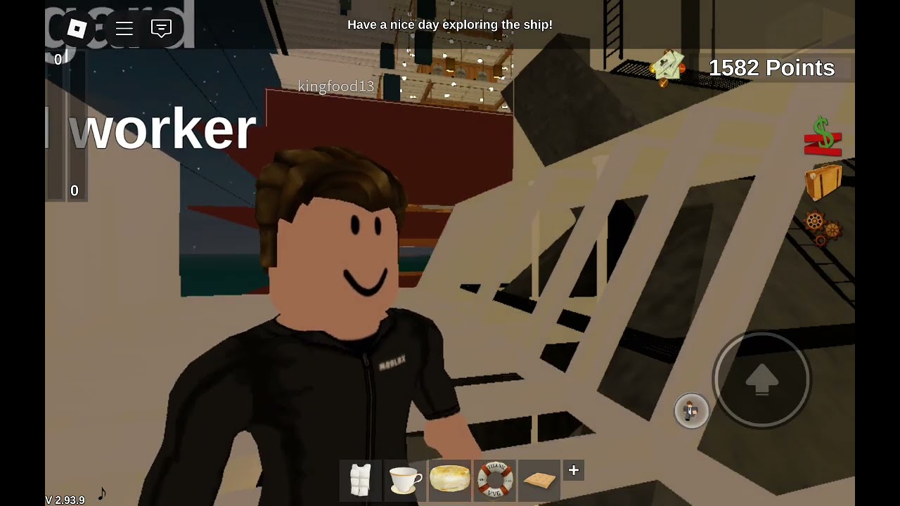 Roblox Steamer Ship (RMS) Titanic. La diferencia entre la vida y la muerte.