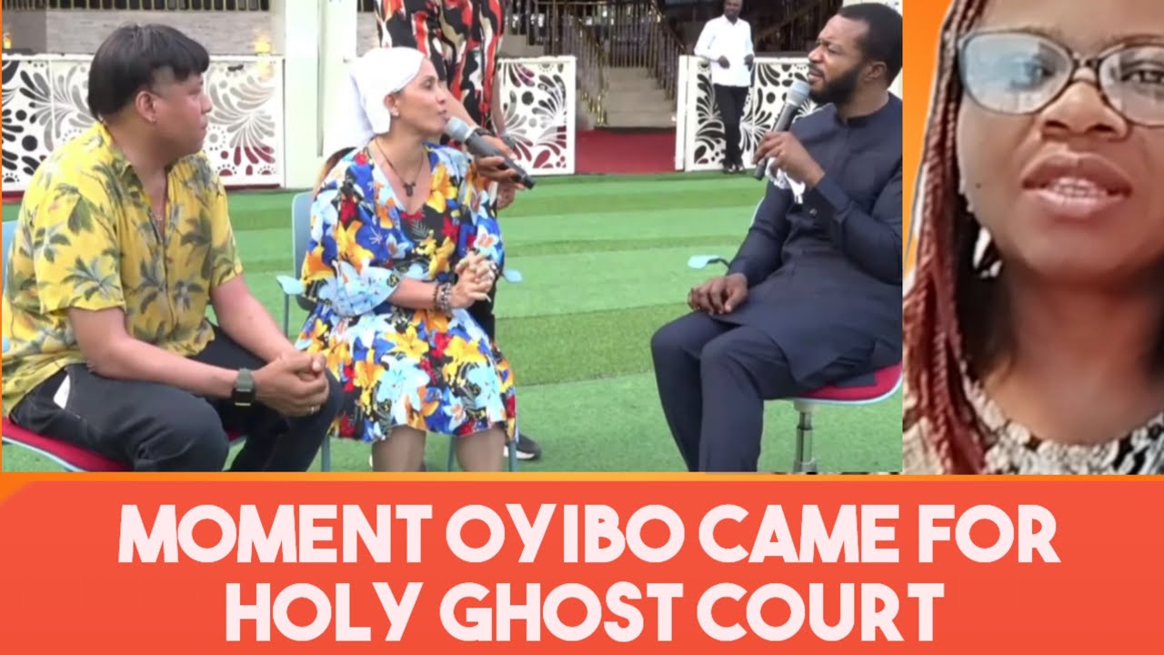 Moment Oyibo came for Holy Ghost Court #zionprayermovementoutreachlive 