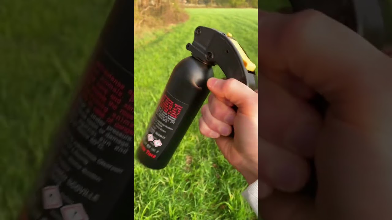 Riesen Pfefferspray Test OC 5000 Red Pepperspray 400ml 💨🌶️🔥