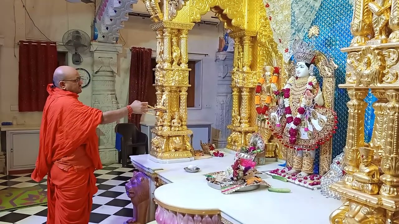 Ghanshyam Maharaj Ni Aarti 🙏🙌 #nnd200 #bhujmandir200 #narnarayandev #narnarayandevgadi #vadtaldham