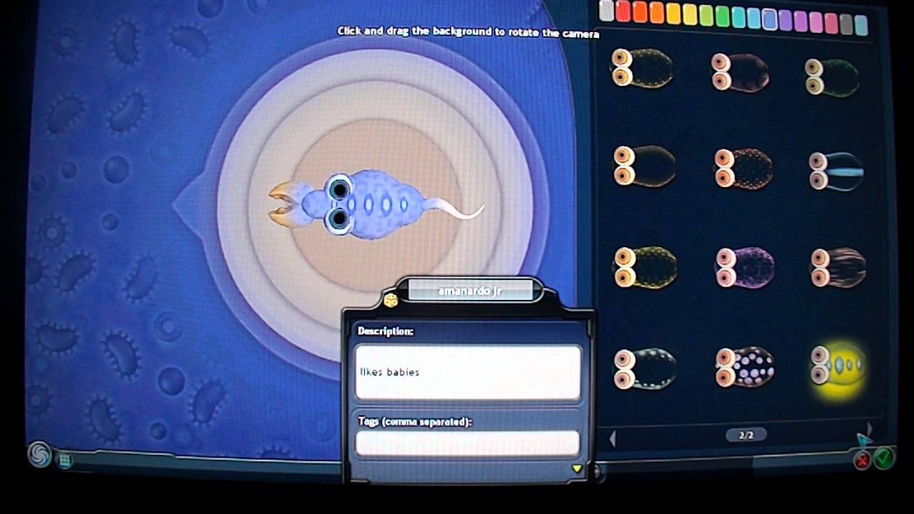 Let's play Spore with Amanardo: Cell Saga (Part 1)