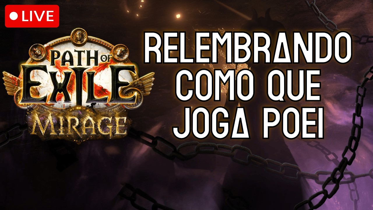 TIRANDO AS FERRUGENS DO POE1 ❗DISCORD ❗DROPS ❗TWITCH
