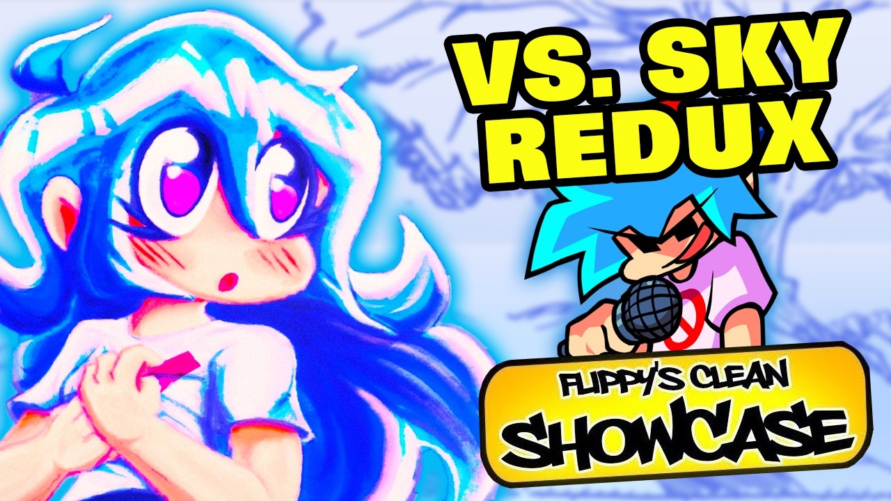 Этот официальный ремейк Sky просто УДИВИТЕЛЬНЫЙ! (bbpanzu помог!) - FNF Mod Showcase - Heartbreak...