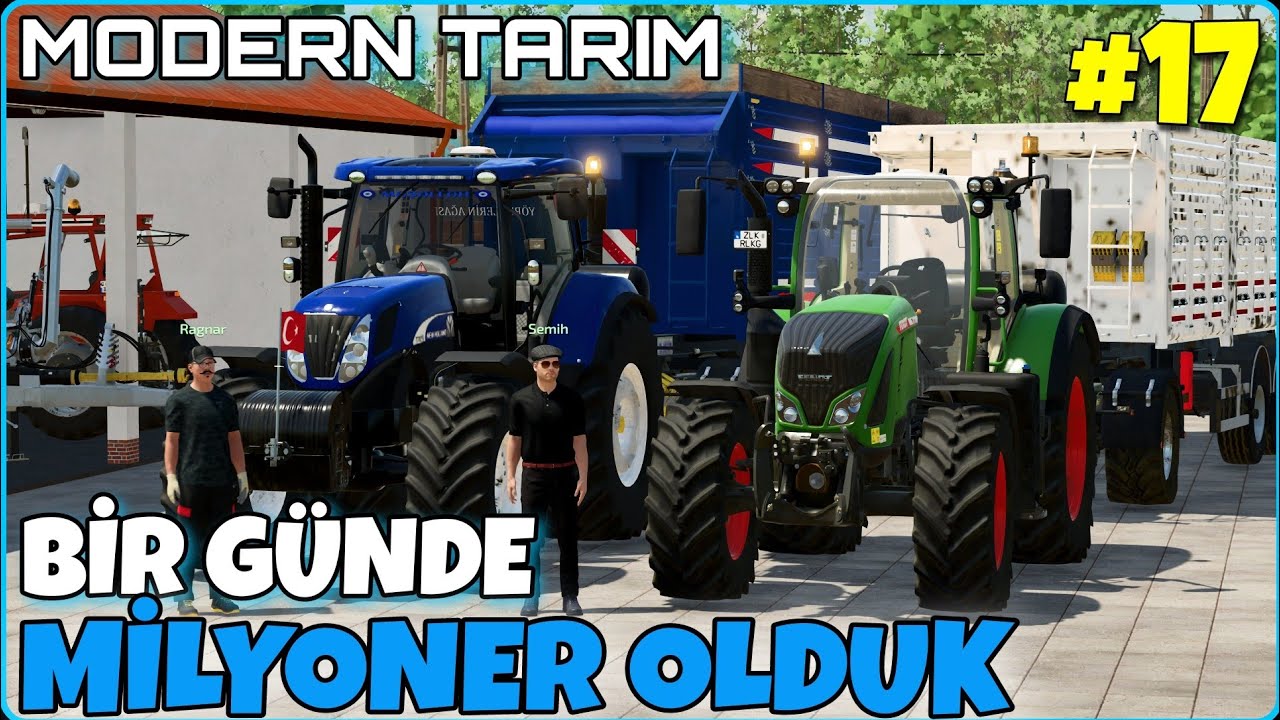 TÜM MAHSULÜ SATTIK - BİR GÜNDE MİLYONER OLDUK - 55 RAGNAR MODERN TARIM @55_ragnar