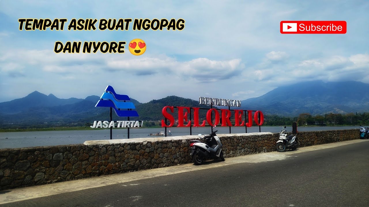 BENDUNGAN SELOREJO NGANTANG, SUASANA DAN KONDISI JALANNYA BEGINI. 🤔🤔🤔