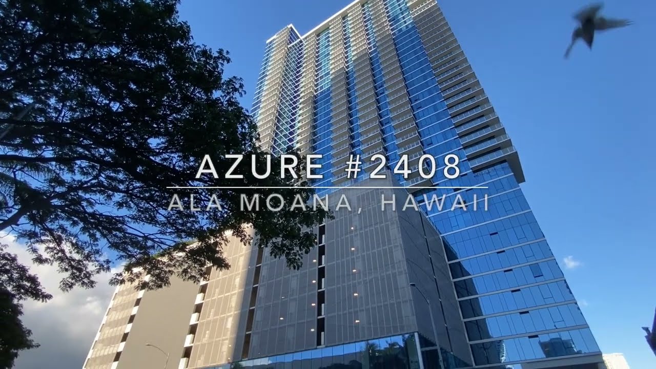 1 bd/1 ba/1 cov'd pkg in the heart of Honolulu! Azure 2408 | Ala Moana, Hawaii | Hawaii Real Estate