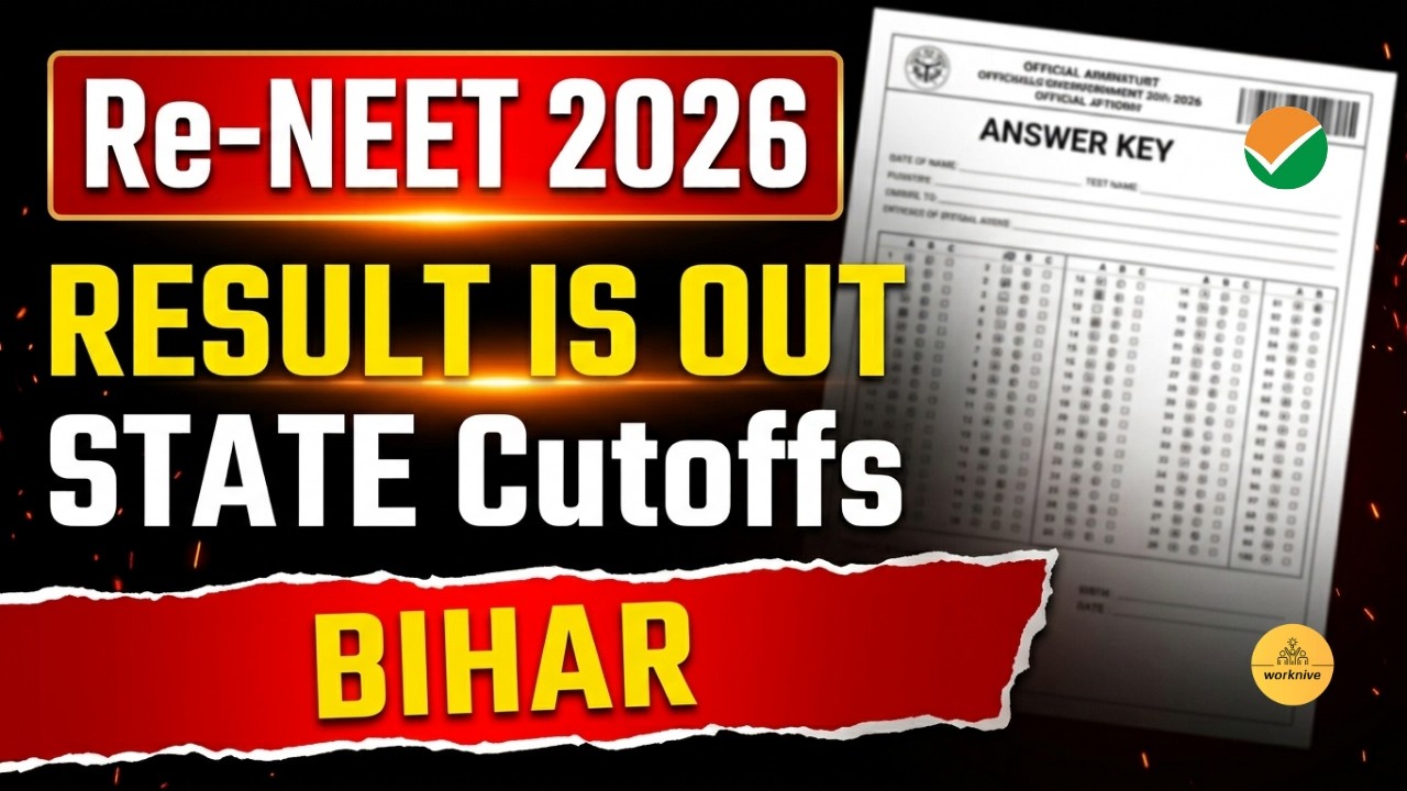 Re-NEET 2026: Bihar State Cutoff & Expected Safe Score | Result Out! 🔥