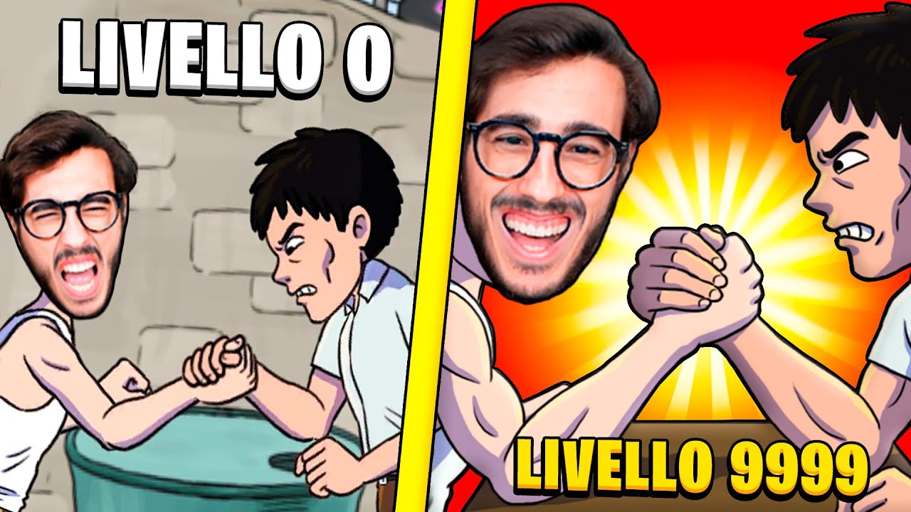 DIVENTO IL MIGLIORE A BRACCIO DI FERRO! -Arm Wrestling Clicker
