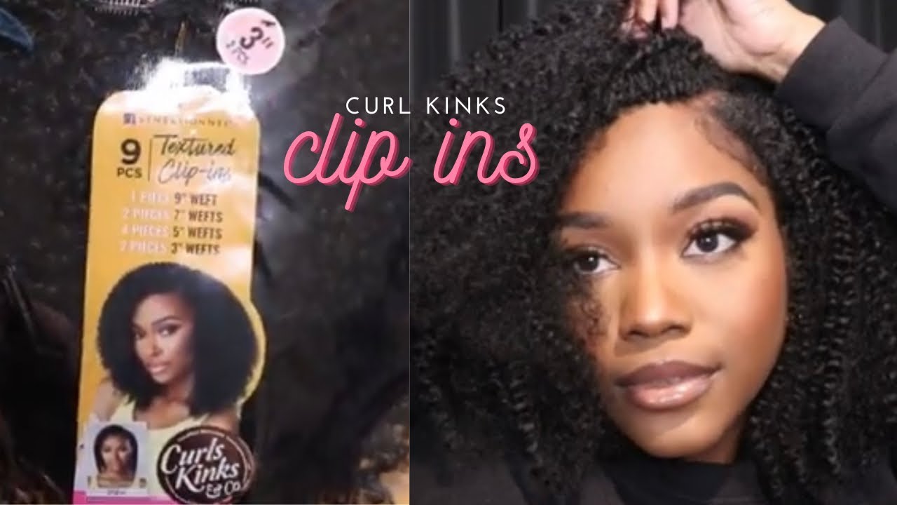 КАК УСТАНОВИТЬ КЛИПСЫ КАК ПРОФЕССИОНАЛ! Текстурированные клипсы Curl Kinks | Шаник Белла