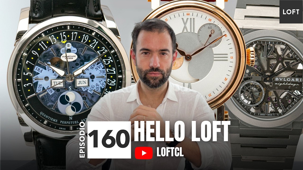 Hello LOFT 160 Speake-Marin, Parmigiani, Panerai, Omega, IWC y 21 nuevos relojes en LOFT.cl