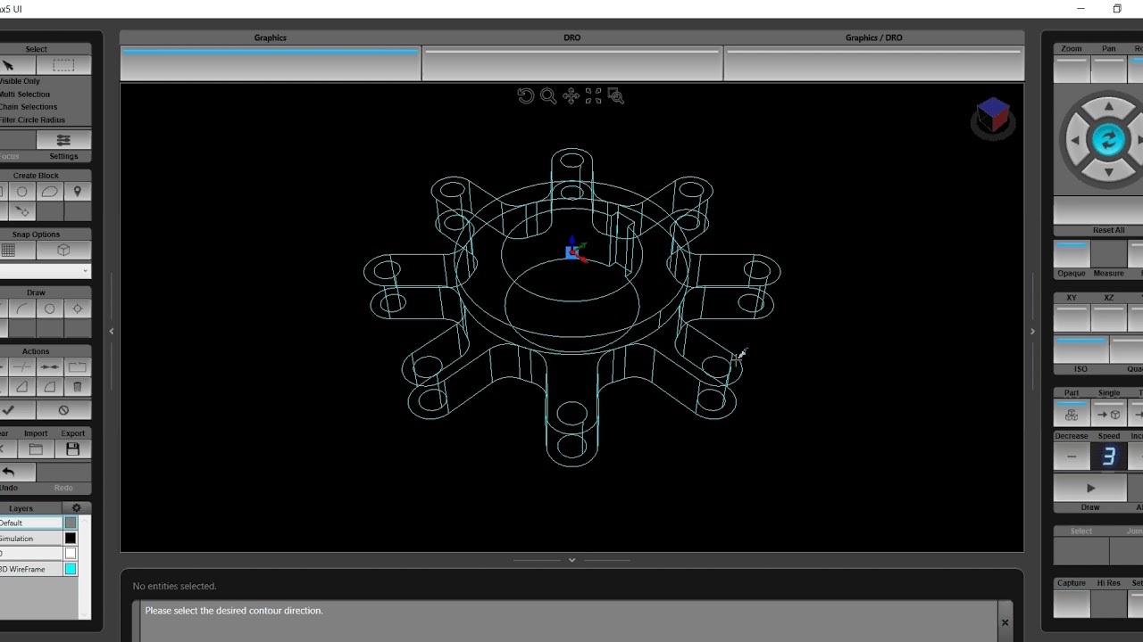 How to 3D IMPORT 3D DXF - Hurco WinMax Control Demo