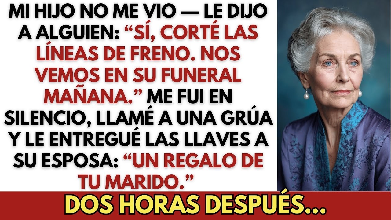 Mi Hijo Dijo A Un Desconocido: “Corté Las Líneas De Freno. Nos Vemos En Su Funeral”.2 Horas Después