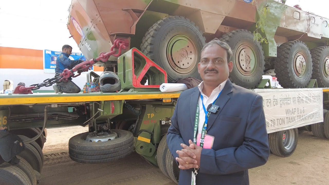 Wheeled Armed Platform & Tank Transporter Developed By DRDO & Used by Indian Army | RDP 2023