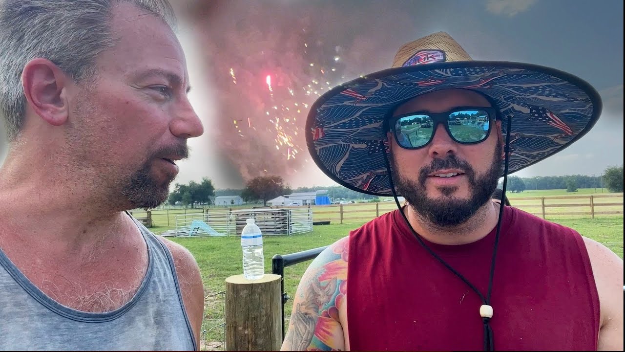 4th of July Party at OmarGoshTV's Safe Haven Ranch! Fireworks and Swimming!