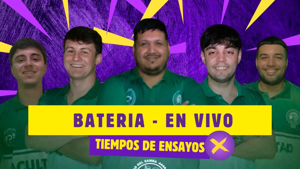 ENSAYO en VIVO - Bateria FDS Zum Zum 2026 - Sin Ensayo
