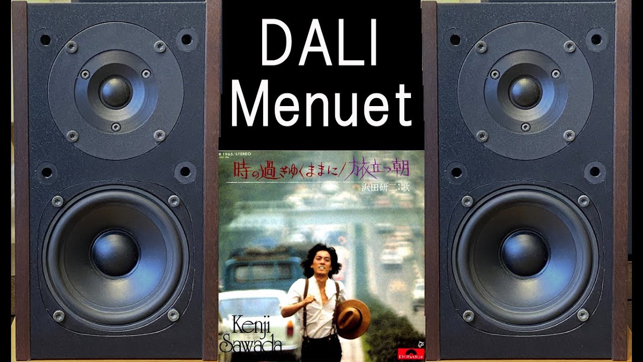 DALI　150　MENUET　沢田研二　ジュリー　勝手にしやがれ　時の過ぎゆくままに　追憶　危険な２人　君をのせて　空気録音