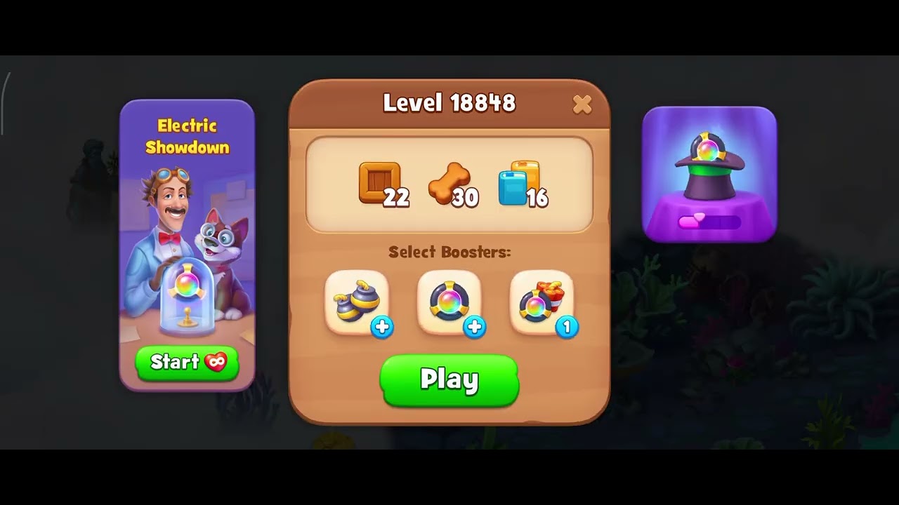 ด่าน18846เริ่มต้นด่านใหม่ กับออฟชั่นใหม่ของเกมส์
