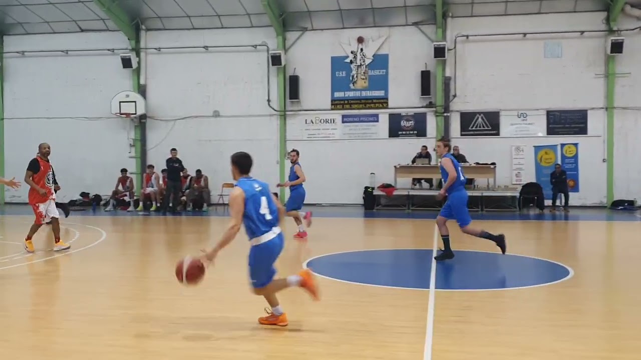 Seniors R3 Use vs St rémy match retour 4e Q-T perdu 66-65