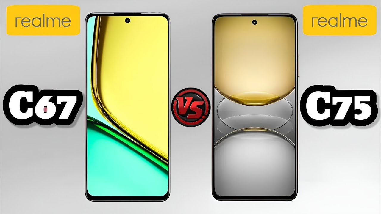 Realme C75 vs Realme C67 الصفقة الجديدة