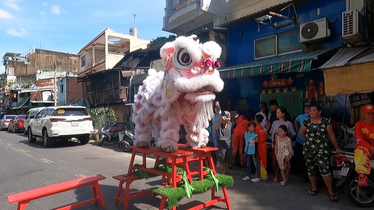 Múa Lân địa Bửu nhào lộn đẹp mắt - Full show Hồng Thuận Đường - Múa Lân ngày Tết Bính Ngọ 2026