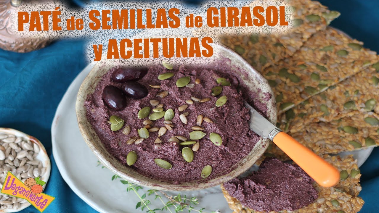 PATÉ de ACEITUNAS y SEMILLAS de GIRASOL