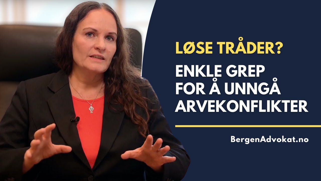 Testament: Enkle grep for å unngå arvekonflikter (før du bli for gammel)
