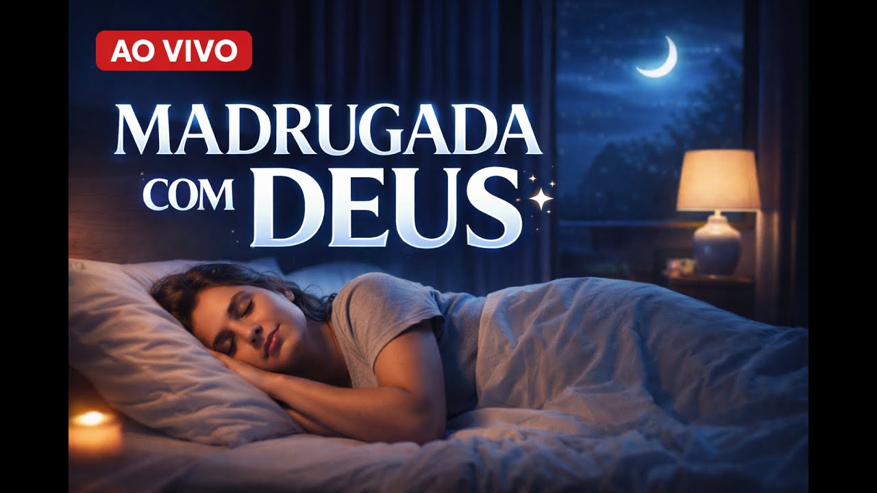 🌙 Madrugada com Deus — Louvor Profético AO VIVO (Ambiente de Adoração)