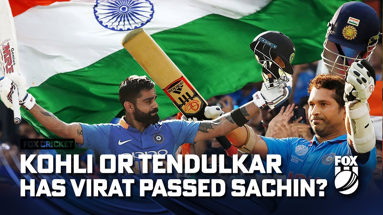 Kohli or Tendulkar - Has the King passed the Little Master as a player? I Fox Cricket