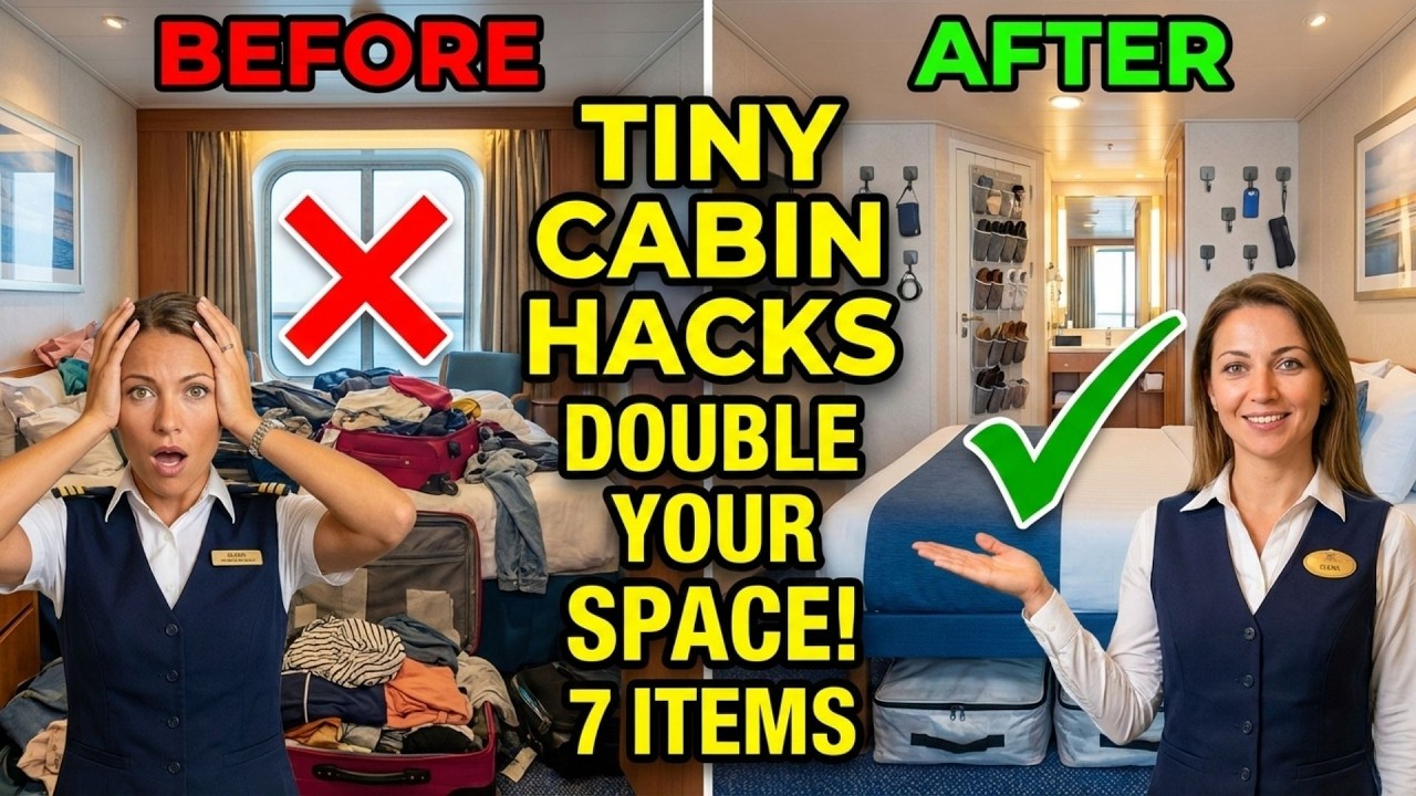 TINY CABIN HACKS: 7 Items to Double Your Space Instantly (Under $50)