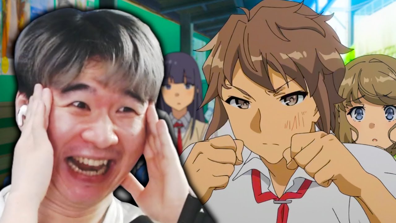 I'M A VIRGIN 😂☠️ | Bunny Girl Senpai REACTION
