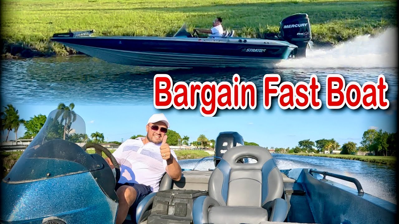 This $1500 Facebook Marketplace Boat is Surprisingly Fast !