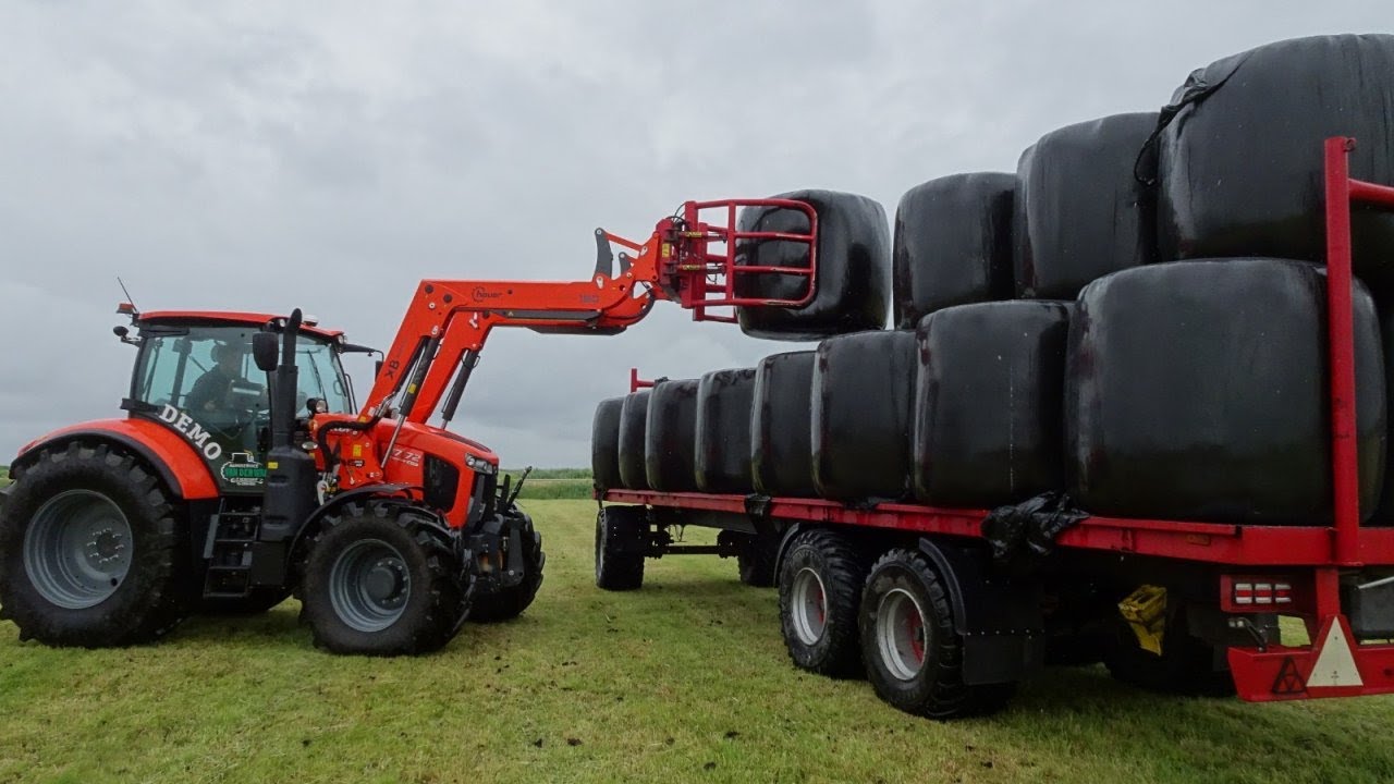 Kubota M 7172 met een Hauer voorlader XB Bionic 150