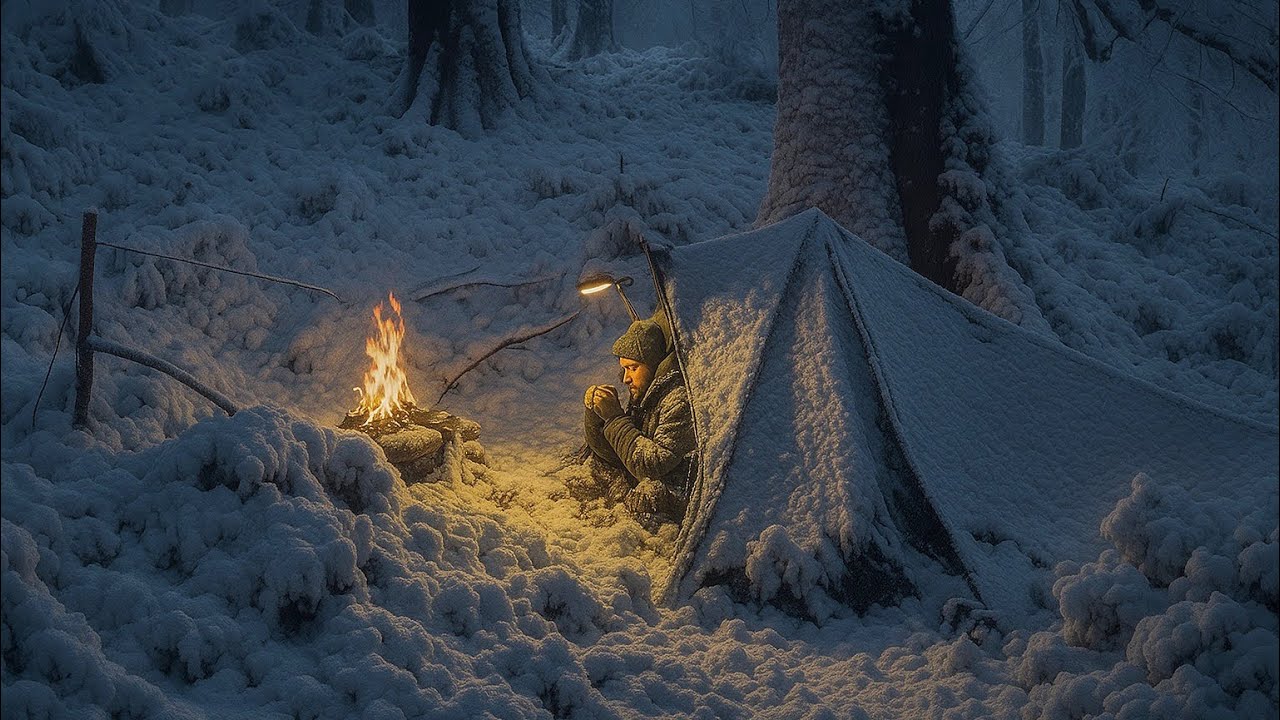 Can I Survive Alone for 2 Days in a -26°C Blizzard? | Extreme Winter Bushcraft Survival