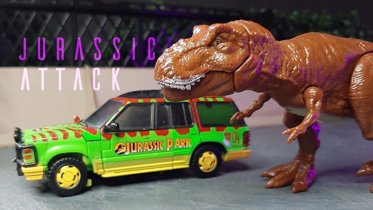 Ataque Jurásico! - Jurassic Attack! [ Stopmotion Animation ]