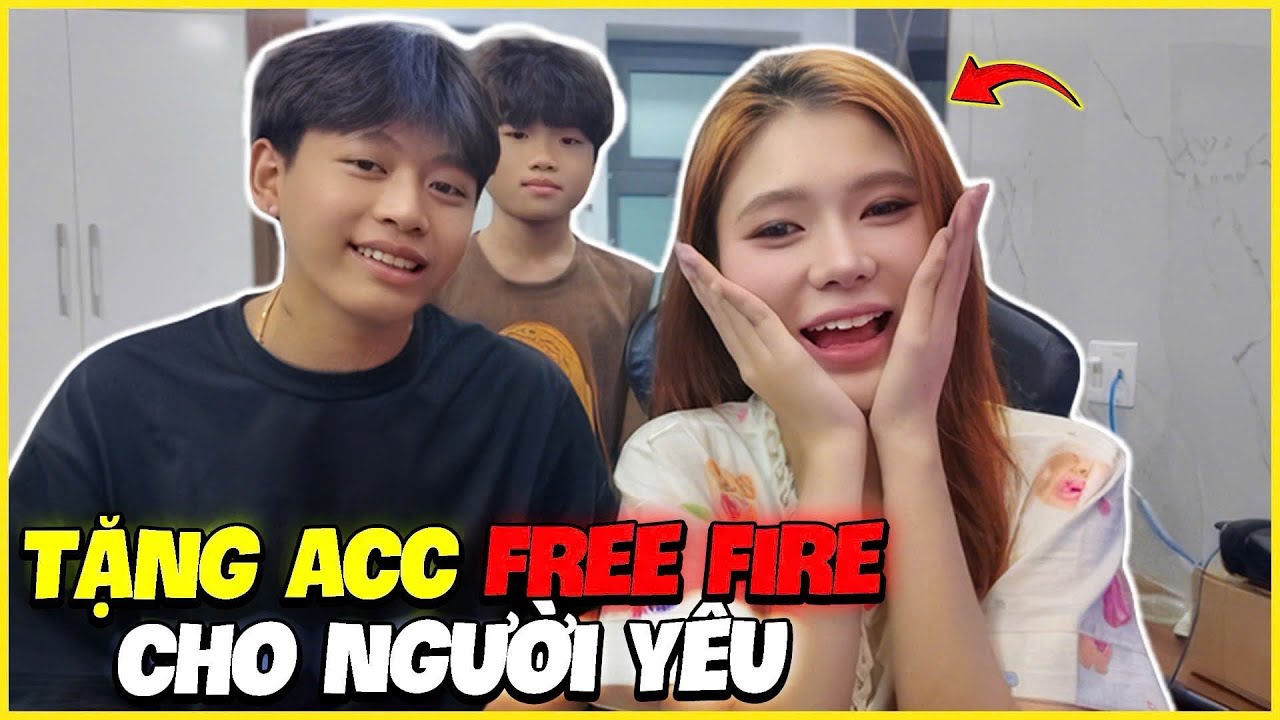 LMC Tặng Acc Free Fire 100 Củ Cho Người Yêu !!!
