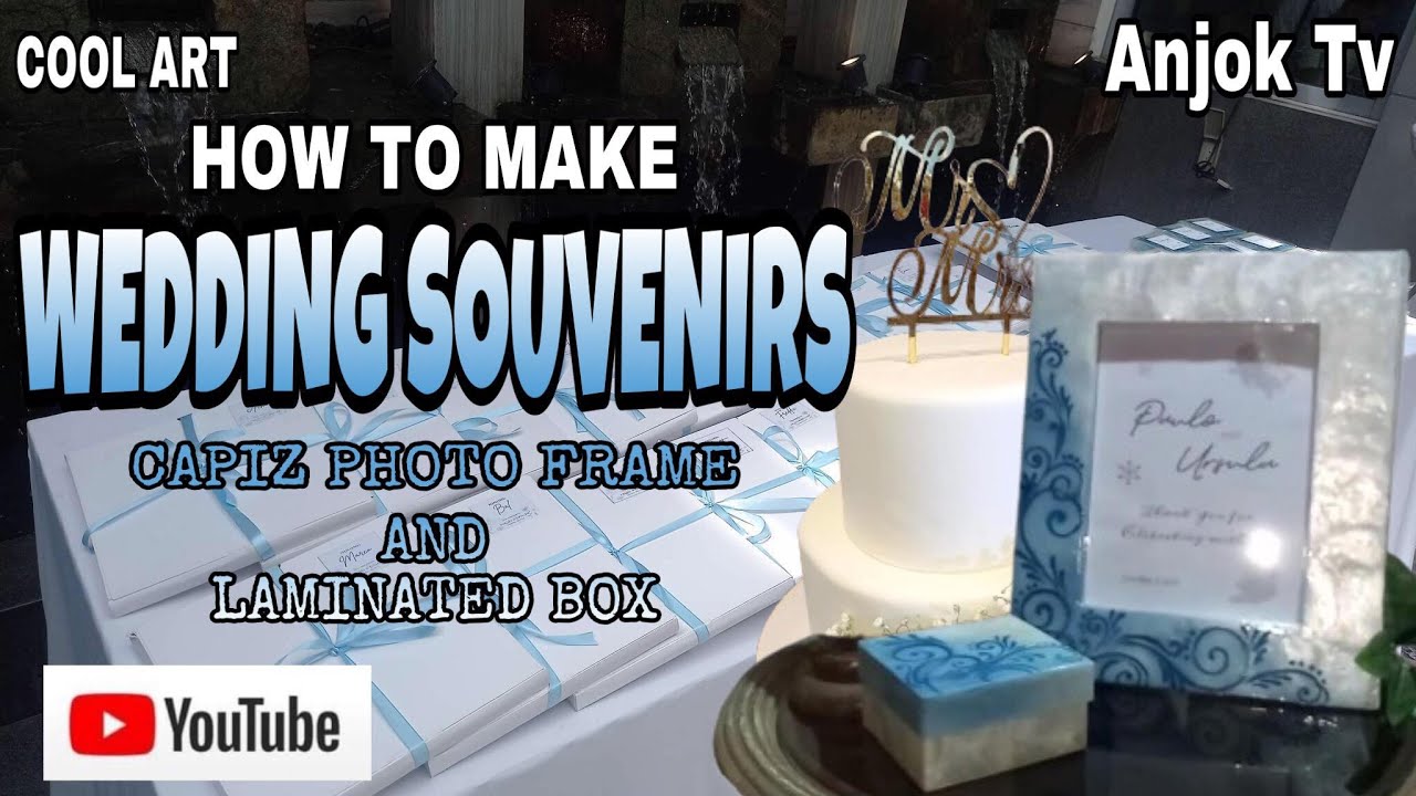 How to Make Photo Frame Wedding Souvenir