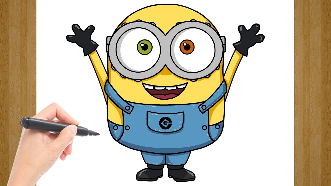 COMO DIBUJAR a BOB THE MINION de DESPICABLE ME