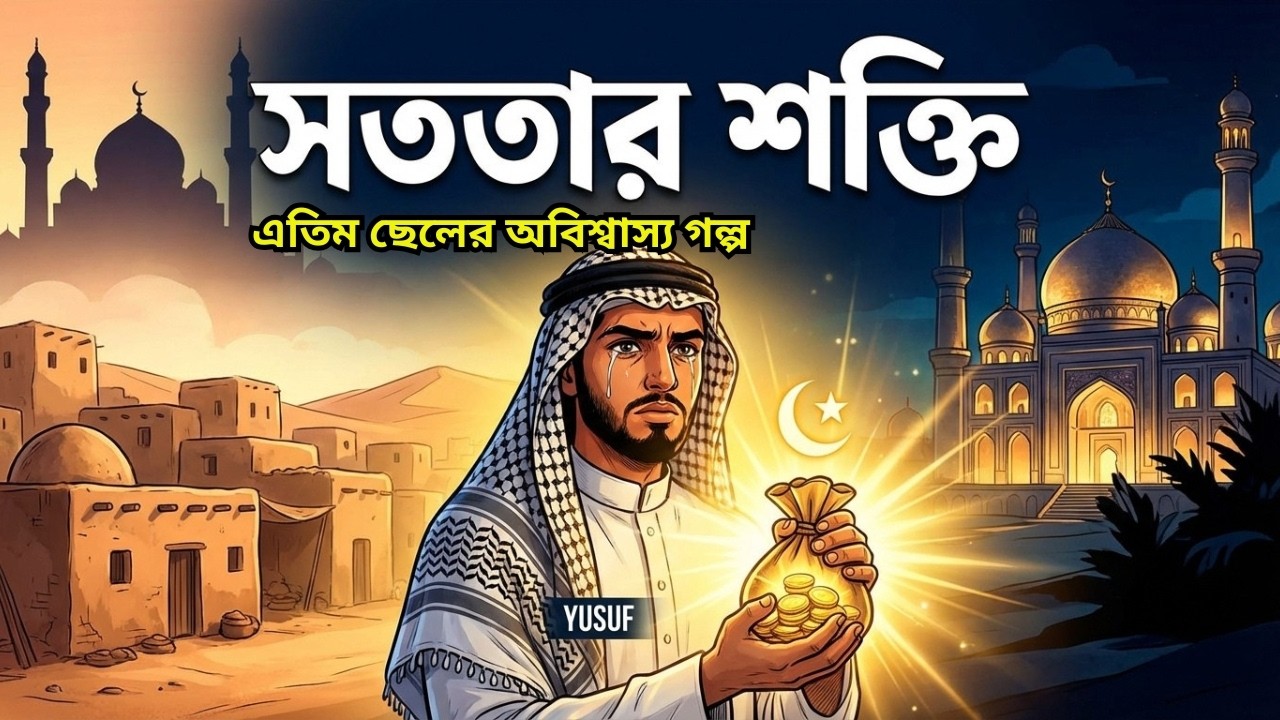 এতিম ইউসুফের সততার গল্প | Islamic Motivational Story | Powerful Islamic Story