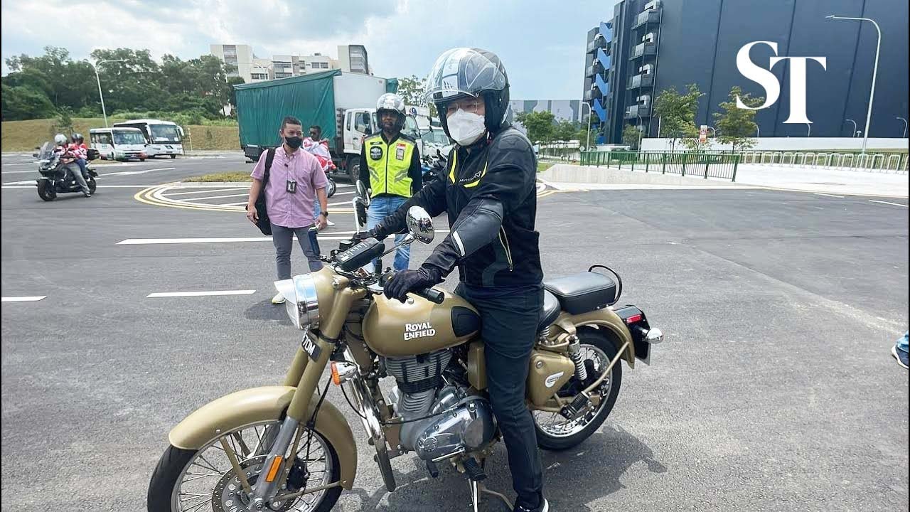 DPM Lawrence Wong rides motorcycle to raise funds for Children&rsquo;s Cancer Foundation
