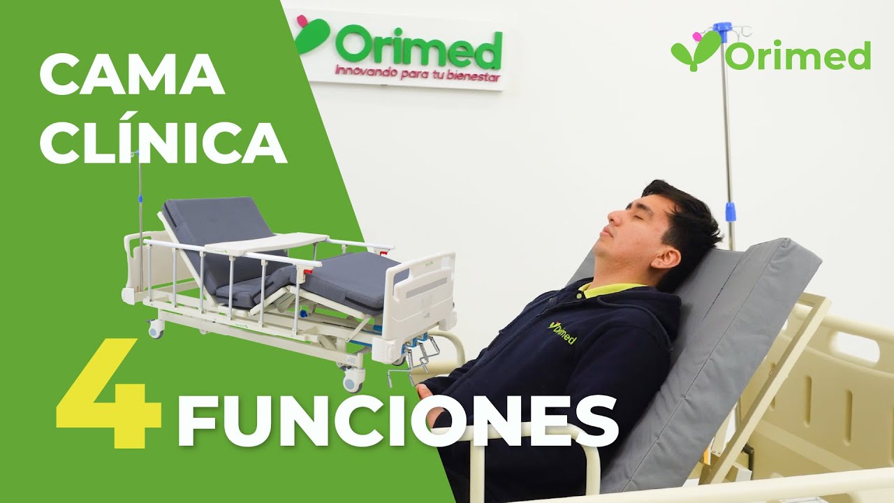 Cama Clínica de 4 Funciones Eléctrica