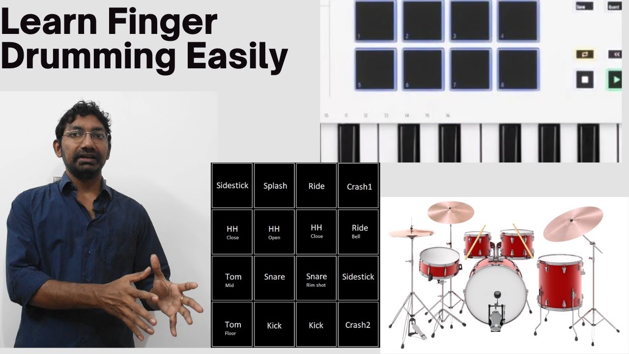 Unlock skills with finger drumming tutorial - Basic Beat Tutorial