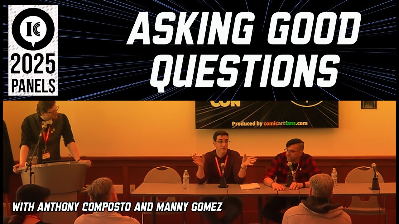 Asking Good Questions As A Comic Journalist &bull; IC3 2025 Panels