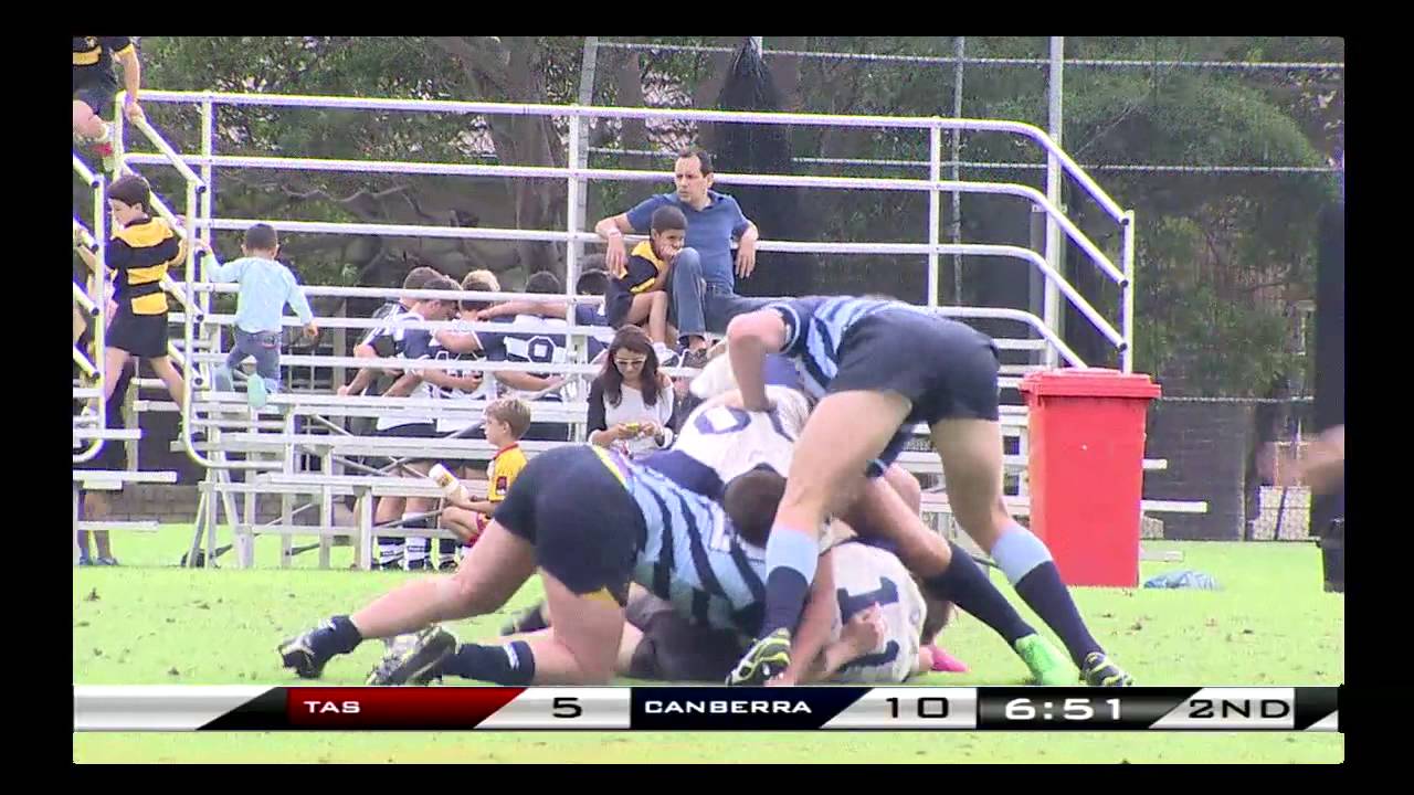 Game 7 - TAS v Canberra - 2014 Schoolboy Rugby 7s