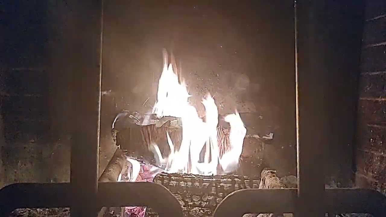 Down home fireplace, at granny's 