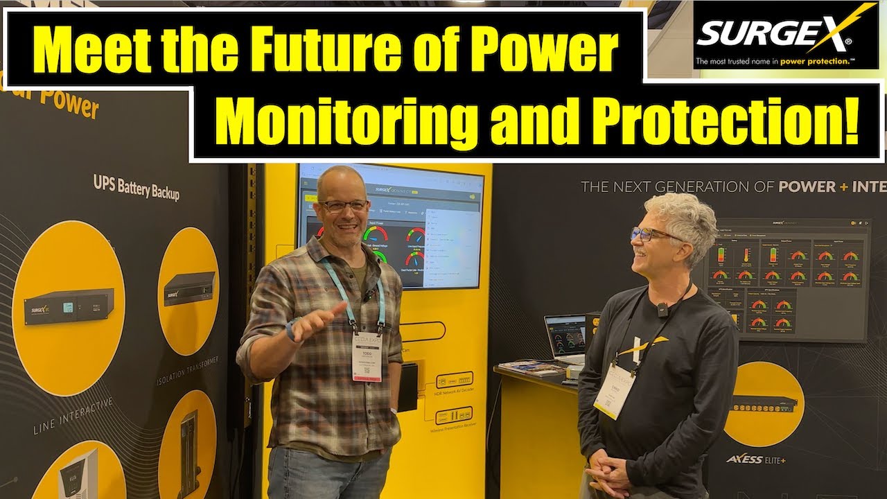 Dive Into SurgeX's World of Power Protection with SurgeX Connect and New Innovations! CEDIA 2023