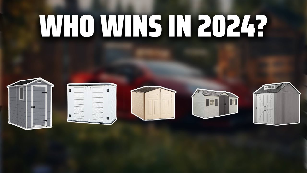 Лучшие пластиковые сараи 2024 года — посмотрите перед покупкой!